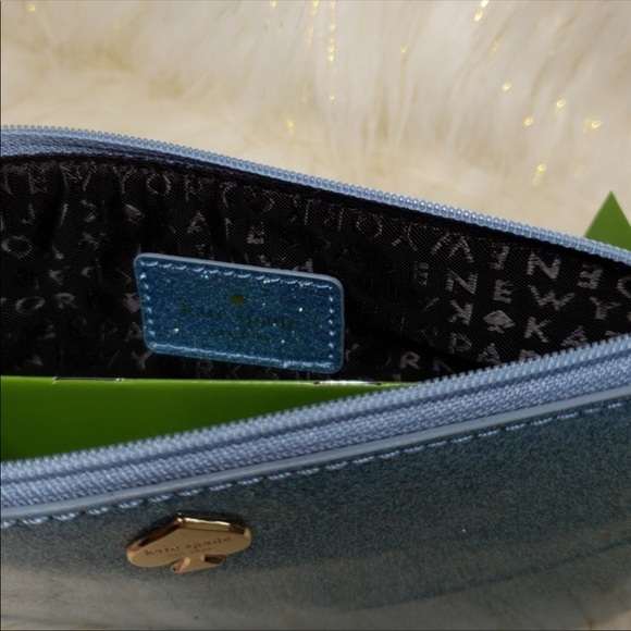 NWT Kate Spade “Bethann” glitter bug wristlet - Picture 5 of 6